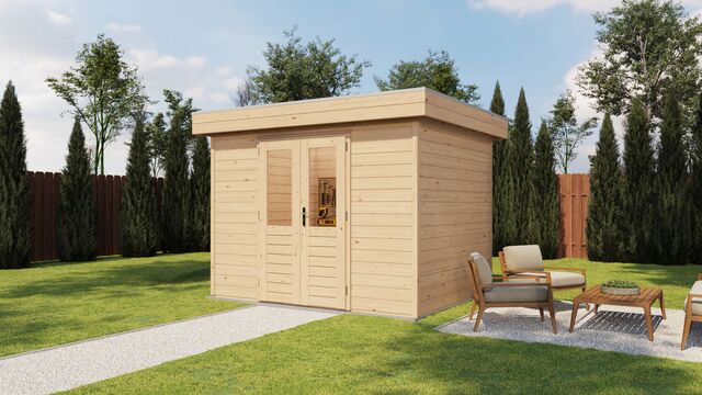 Förråd Kungsbacka - 3x2,4m (7,2 kvm) - Obehandlat