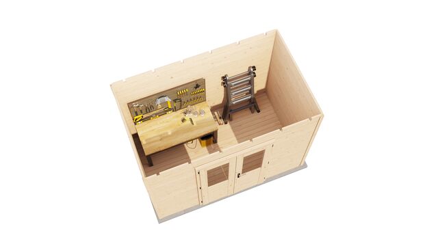 Förråd Mölndal - 3x1,8m (5,4 kvm) - Obehandlat