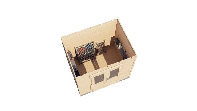 Förråd Haninge - 2,4x1,8m (4,3 kvm) - Obehandlat