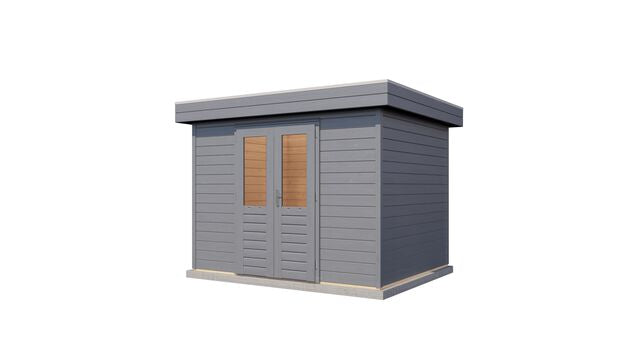 Förråd Kungsbacka - 3x2,4m (7,2 kvm) - Gråbetsad