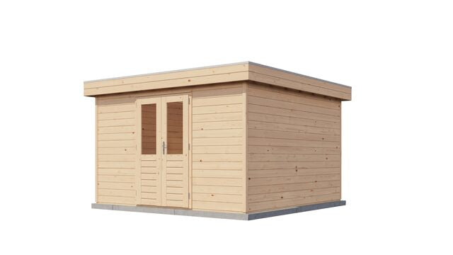 Friggebod Örnsköldsvik - 3,6x3,6m (13 kvm) - Obehandlat