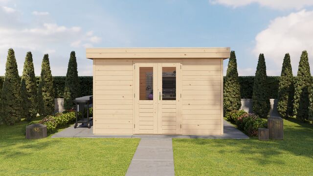 Friggebod Örnsköldsvik - 3,6x3,6m (13 kvm) - Obehandlat