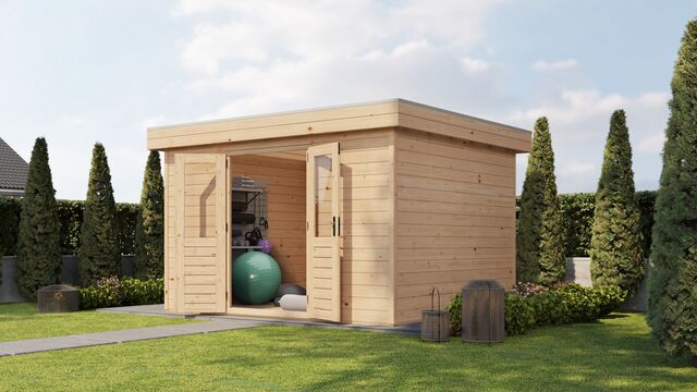 Friggebod Vallentuna - 3,6x3m (10,8 kvm) - Obehandlat