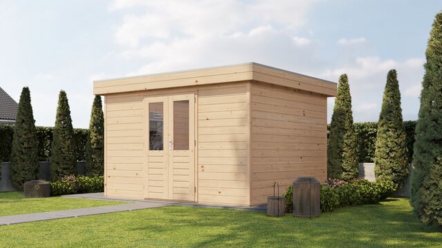 Friggebod Vallentuna - 3,6x3m (10,8 kvm) - Obehandlat