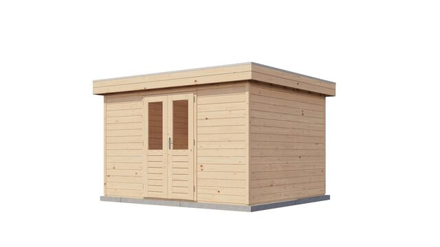 Friggebod Vallentuna - 3,6x3m (10,8 kvm) - Obehandlat