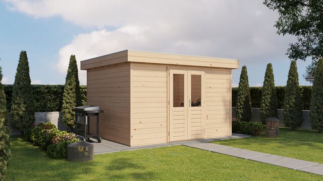 Friggebod Vallentuna - 3,6x3m (10,8 kvm) - Obehandlat