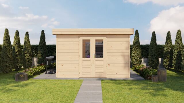 Friggebod Vallentuna - 3,6x3m (10,8 kvm) - Obehandlat