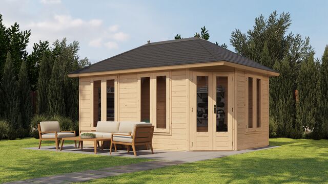 Lusthus Partille - 4,8x3m (14,4 kvm) - Obehandlat