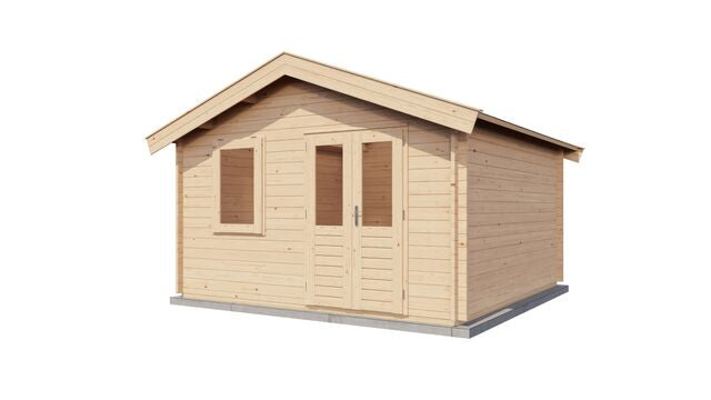 Attefallshus Haparanda - 4x4m (16 kvm) - Obehandlat