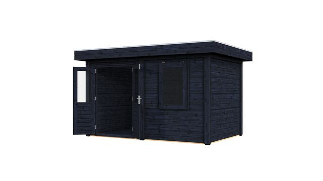 Förråd Borås - 3,9x2,5m (9,75 kvm) - Svartoljat