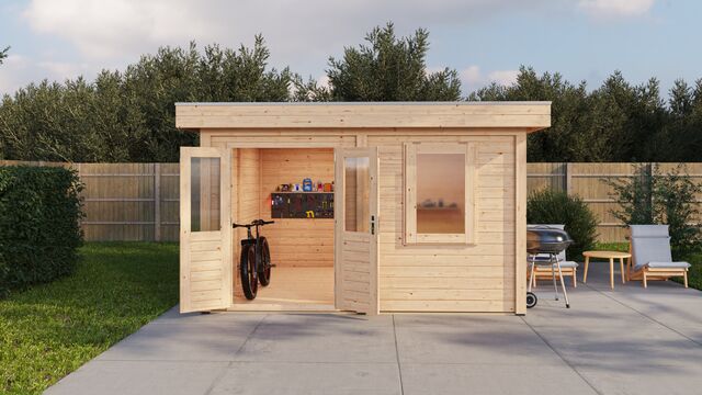 Förråd Halmstad - 3,9x3,9m (15,21 kvm) - Obehandlat