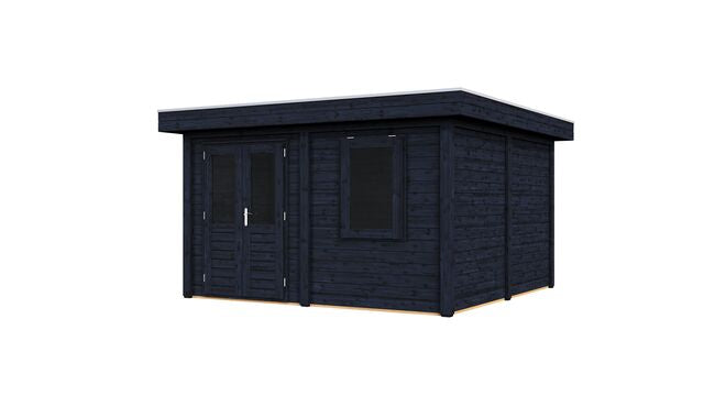 Förråd Halmstad - 3,9x3,9m (15,21 kvm) - Svartoljat