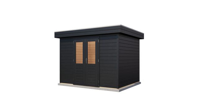 Förråd Kungsbacka - 3x2,4m (7,2 kvm) - Svartbetsad