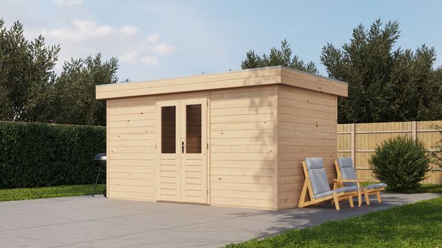 Friggebod Tumba - 4,2x2,4m (10,1 kvm) - Obehandlat