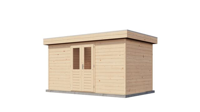 Friggebod Tumba - 4,2x2,4m (10,1 kvm) - Obehandlat