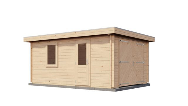 Förråd Falkenberg - 5x3,5m (17,5 kvm) - Obehandlat